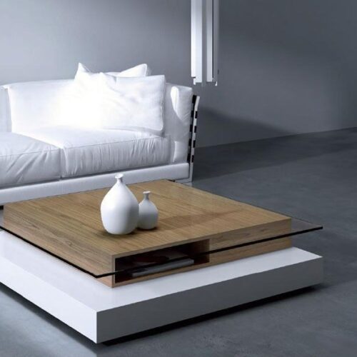 Μοντέρνο τραπεζάκι σαλονιού Ivory