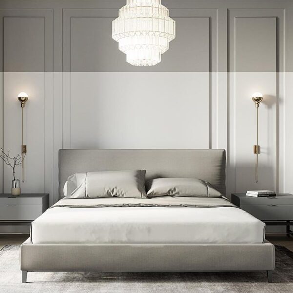 Μοντέρνα κρεβατοκάμαρα Grey
